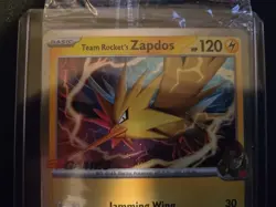 Team Rockets Zapdos Eb Games Exclusive Nz Pokemon Card - Image 2