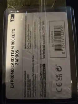 Team Rockets Zapdos Eb Games Exclusive Nz Pokemon Card - Image 4