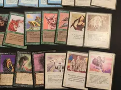 Lot of 37 MTG Cards from the Legends Edition Magic the Gathering 1994 - Image 4