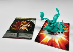 Bakugan Ventus Ultra Dragonoid Typhoon (spinner) B2 670G w/ card - Image 1