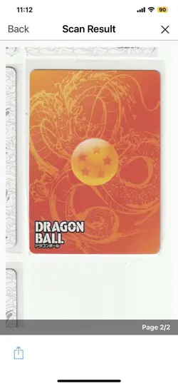 Super Saiyan Son Goku - Dragon Heroes - SSR Foil Card LZ01-SSR01 - Image 2