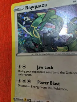 Rayquaza SWSH029 SWSH: Sword & Shield Promo Cards Holo Swirl 🍥 Cards!! - Image 2