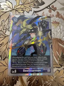 Digimon Card Game BT6-112 SEC Beelstarmon Double Diamond LP AUC 2 - Image 1