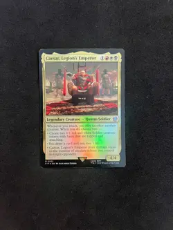 Caesar, Legion Emperor [Fallout] Foil Magic MTG Cards MP/HP - Image 1