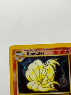 Ninetales 12/102 4th Print Pokemon Card Base Set 1999-2000 WOTC Holo - Image 3