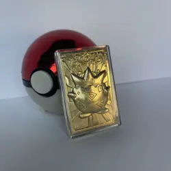 1999 Nintendo Limited Edition 23 Karat Gold Plated TOGEPI Pokemon Card - Image 2