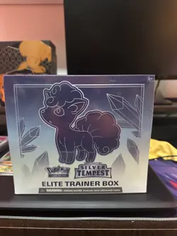 Silver Tempest ETB Elite Trainer Box Sword Shield Factory Sealed Pokemon Cards - Image 1