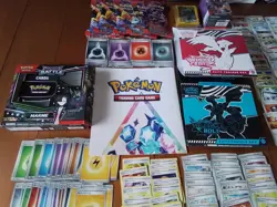 Pokemon bulk etb blister box poster sleeves over 1150 + code cards - Image 3