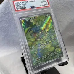 PSA 10 POKEMON CARD BULBASAUR #166 ART RARE JAPANESE - Image 3