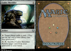 Magic the Gathering MTG- Codex Shredder - Image 1