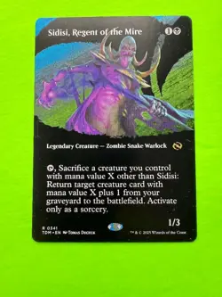 MTG Tarkir Dragonstorm - Sidist, Regent of the Mire - Rare Non-foil Borderless - Image 1