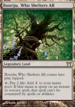 1x Boseiju, Who Shelters All Light Play MTG Magic - Kid Icarus - - Image 1