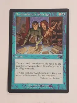 MTG Accumulated Knowledge (Nemesis/Blue/C) - BGM - Image 1