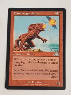 MTG Flametongue Kavu (Planeshift/Red/U) - BGM - Image 1
