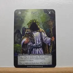 Druid Non-Foil AVATAR Box Topper Sorcery Contested Realm Arthurian Legends - Image 1