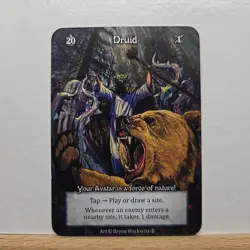 Druid Non-Foil AVATAR Box Topper Sorcery Contested Realm Arthurian Legends - Image 2