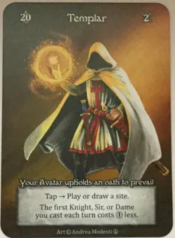 Templar Regular - Sorcery Contested Realm, Arthurian Legends - Image 1