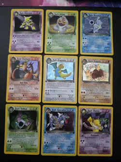 Pokemon Team Rocket Complete Set Unlimited & 1st Edition 83/82 WOTC Near Mint - Image 1