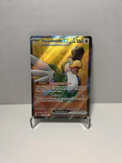 Pokemon TCG SV02 Squawkabilly ex # 247 / 193 Ultra Rare Near Mint - Image 1