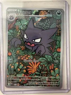 Haunter 027 Black Star Promo Illustration Rare NM - Pokemon Mega Battle Deck - Image 1