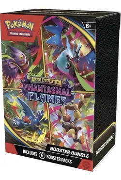 Pokemon Mega Evolution Phantasmal Flames Booster Bundle Sealed - PREORDER - Image 1