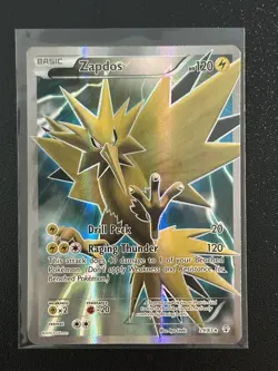 2016 Pokemon XY Generations ZAPDOS 29/83 FULL ART Holo NM - Image 1