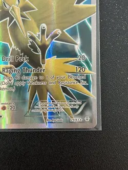 2016 Pokemon XY Generations ZAPDOS 29/83 FULL ART Holo NM - Image 5