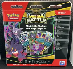 IN HAND - Pokemon Mega Gengar ex Battle Deck 💥Haunter IR Promo 💥 - Image 2