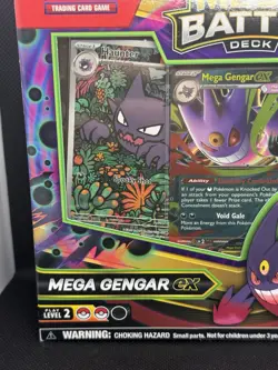 IN HAND - Pokemon Mega Gengar ex Battle Deck 💥Haunter IR Promo 💥 - Image 4