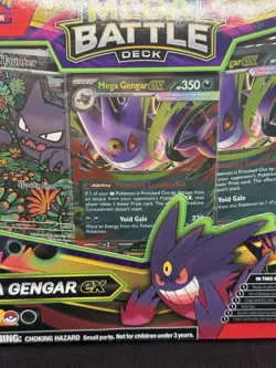 IN HAND - Pokemon Mega Gengar ex Battle Deck 💥Haunter IR Promo 💥 - Image 5