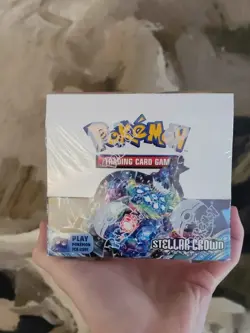 Pokemon TCG Stellar Crown Booster Box (Factory Sealed) 36 Packs - Image 1
