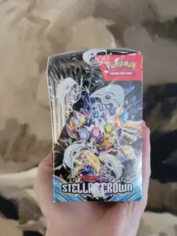 Pokemon TCG Stellar Crown Booster Box (Factory Sealed) 36 Packs - Image 2