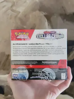 Pokemon TCG Stellar Crown Booster Box (Factory Sealed) 36 Packs - Image 3