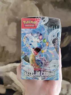Pokemon TCG Stellar Crown Booster Box (Factory Sealed) 36 Packs - Image 4