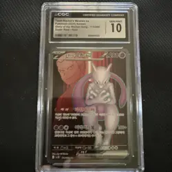 CGC gem mint 10 Mewtwo ex SR 114/098 SV10 Glory of Team Rocket - Pokemon Korean - Image 1