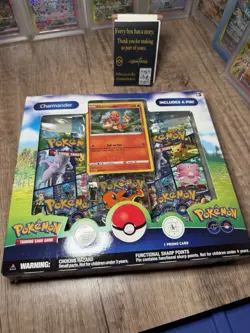 Pokemon Pokemon GO Pin Collection Charmander 1 Promo 1 Pin 3 Packs - Image 1