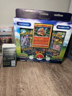 Pokemon Pokemon GO Pin Collection Charmander 1 Promo 1 Pin 3 Packs - Image 2