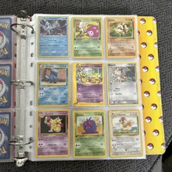 Vintage Pokemon Binder Collection Holo Lot Base Set 1st Edition Shadowless - Image 4
