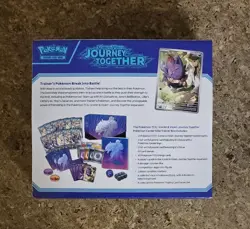 New Sealed Pokemon TCG Journey Together Pokemon Center Elite Trainer Box - Image 2