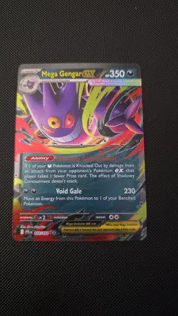 Mega Gengar Ex Pokemon TCG Phantasmal Flames 056/094 Mega Battle Deck NM - Image 1