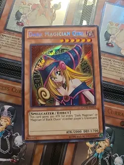 Yu-Gi-Oh Dark Magician Girl Secret Rare LCYW-EN022 Unlimited Edition - Image 1