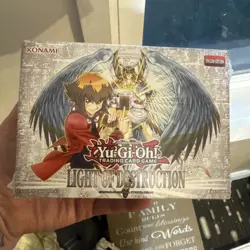Yu-Gi-Oh! Light of Destruction Mini Box Factory Sealed Free Shipping - Image 1