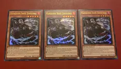 Yugioh - Vanquish Soul Jiaolong AGOV-EN018 1st Edition ULTRA NM X3 - PLAYSET - Image 1