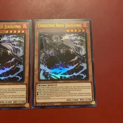 Yugioh - Vanquish Soul Jiaolong AGOV-EN018 1st Edition ULTRA NM X3 - PLAYSET - Image 4