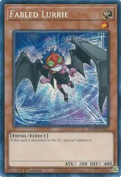 Yugioh! Fabled Lurrie - RA03-EN003 - Secret Rare - 1st Edition Near Mint, Englis - Image 1