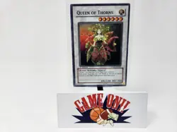 YuGiOh Queen of Thorns CSOC-EN042 Super Rare 1st Edition LP - Image 1