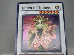YuGiOh Queen of Thorns CSOC-EN042 Super Rare 1st Edition LP - Image 4