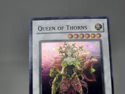 YuGiOh Queen of Thorns CSOC-EN042 Super Rare 1st Edition LP - Image 5