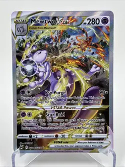 Mewtwo VSTAR GG44/GG70 Crown Zenith Galarian Gallery Pokemon TCG Card - Image 1