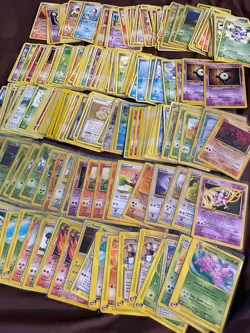 300+ Vintage Pokemon Card Collection Lot Wotc Base Set, Fossil, 1999-2005 - Image 1